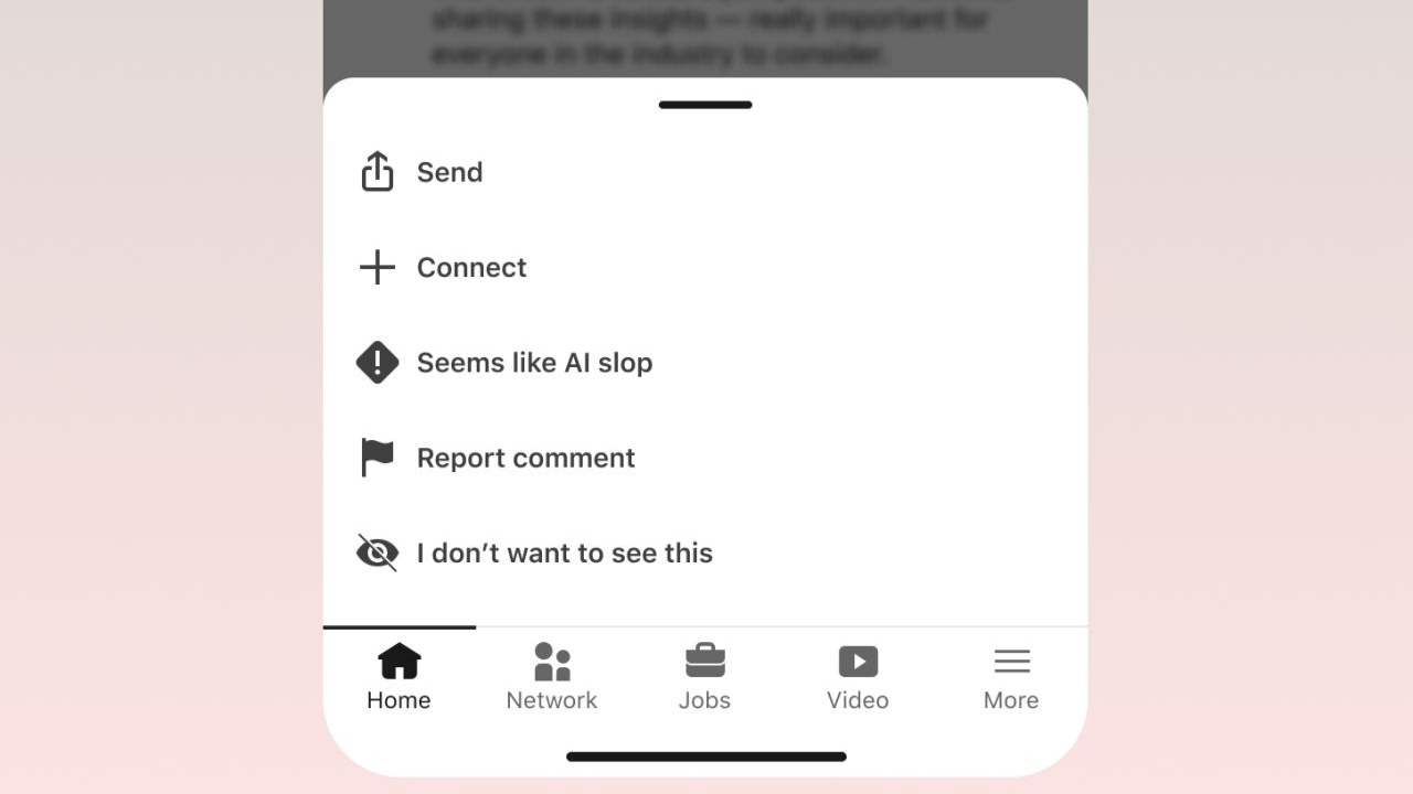 LinkedIn yapay zeka içerik