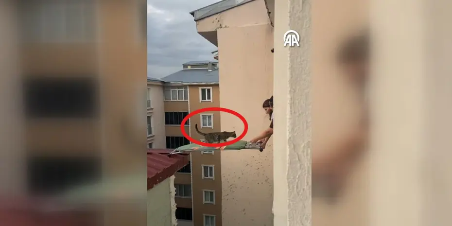 Ütü Masasıyla Kurtarma