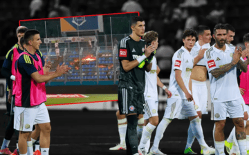 Hajduk Split protest