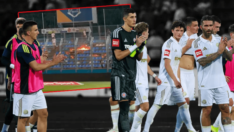 Hajduk Split protest