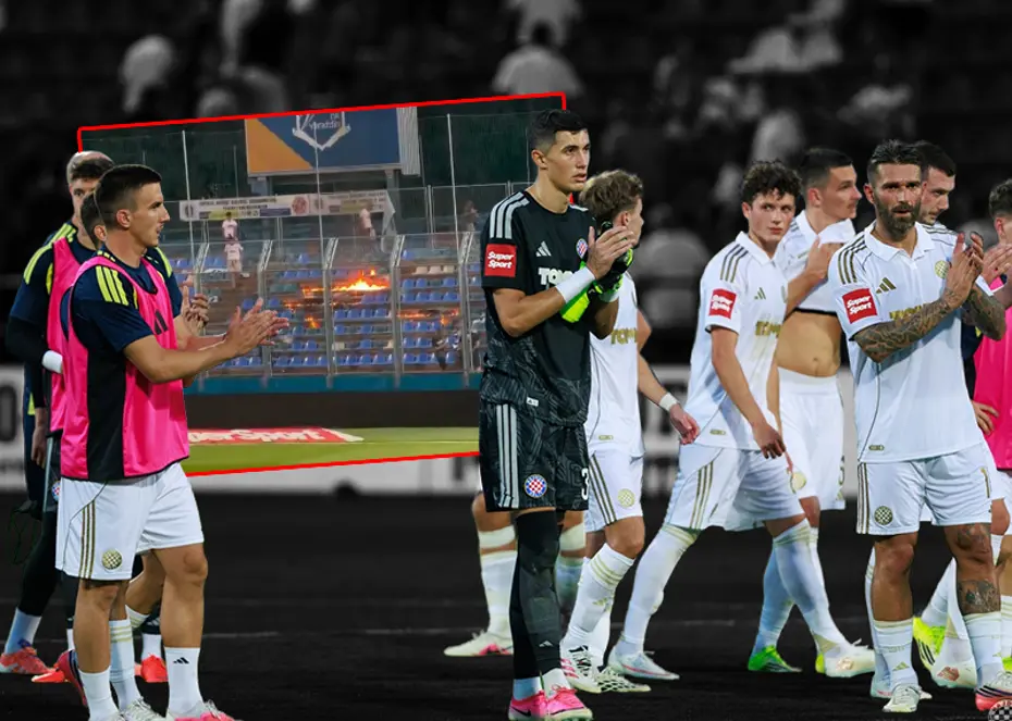 Hajduk Split protest