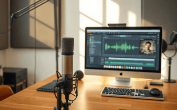Podcast ekipmanları
