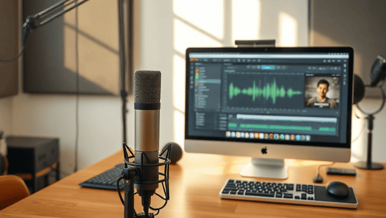 Podcast ekipmanları