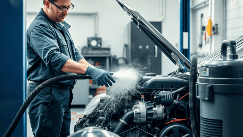 motor temizliği