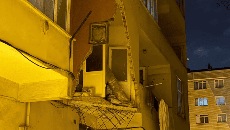 balkon çökmesi