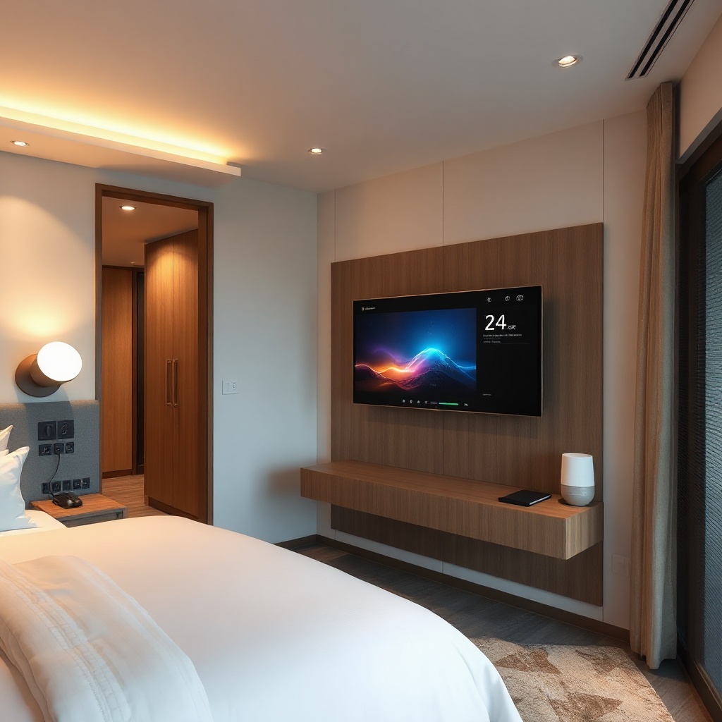 akıllı otel odası