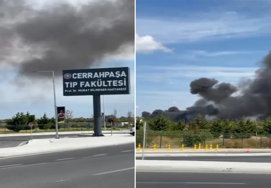 Cerrahpaşa Hastanesi Yangın