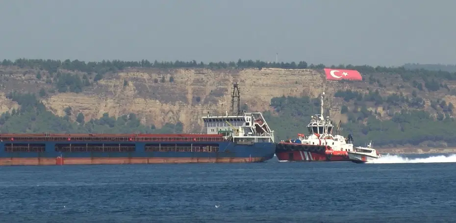 Çanakkale Boğazı'nda