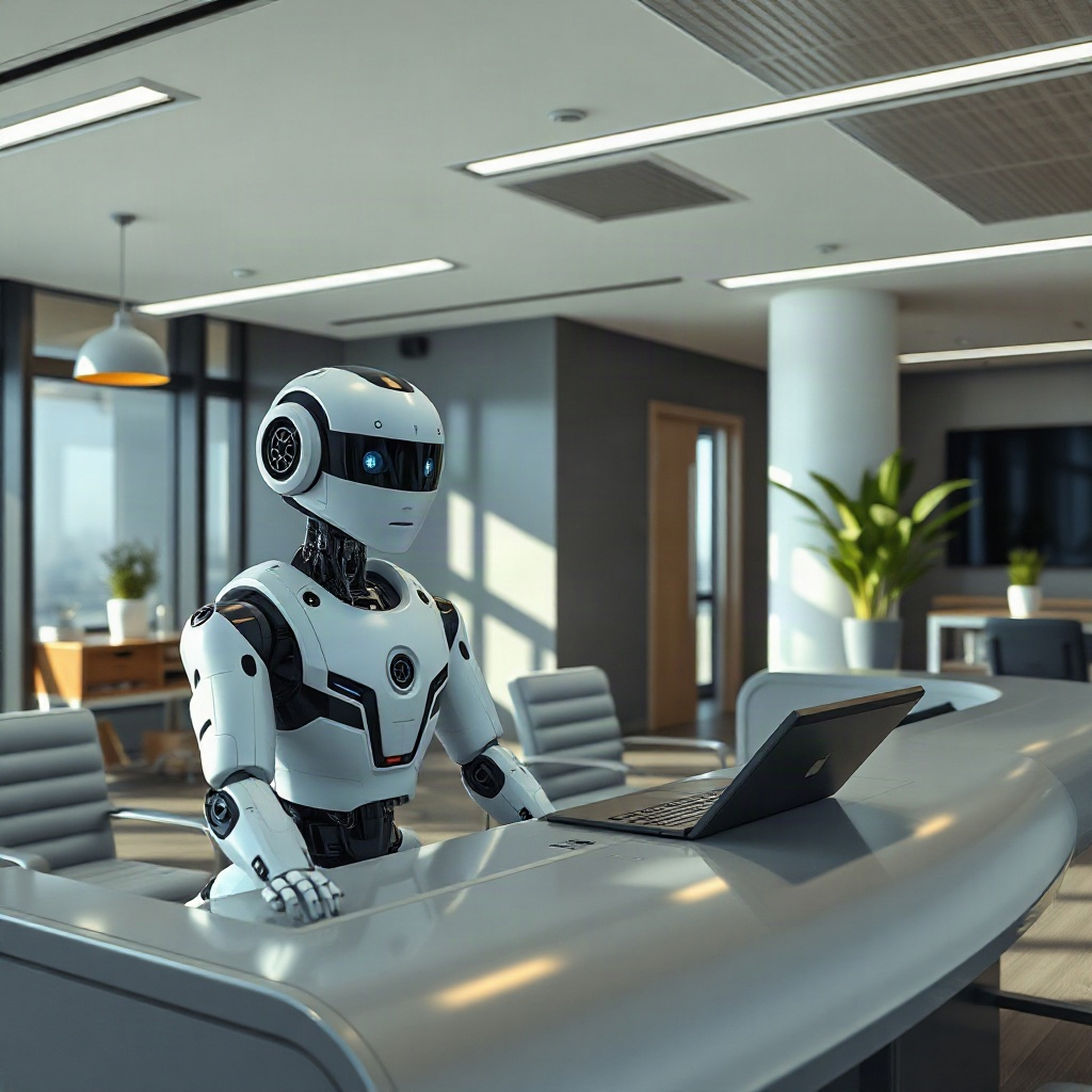 robot resepsiyonist