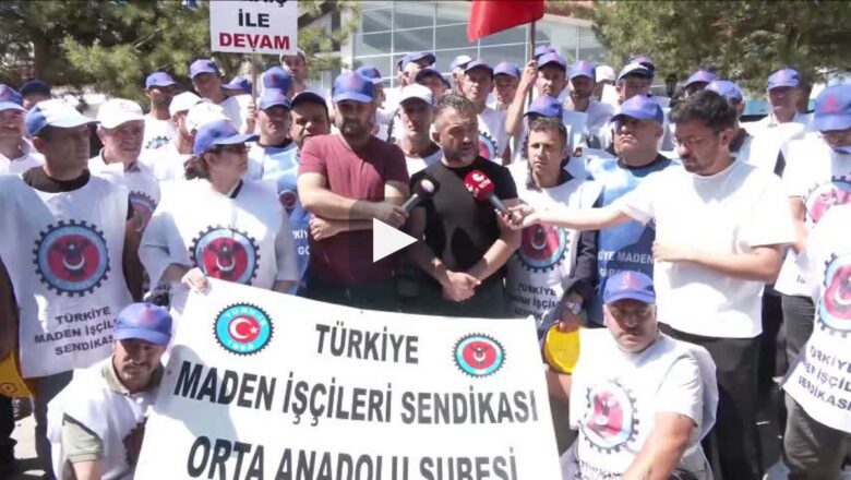 madenciler eylem