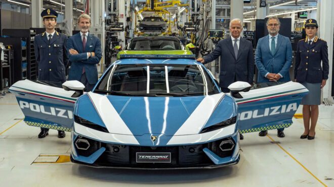 Lamborghini Temerario Polizia