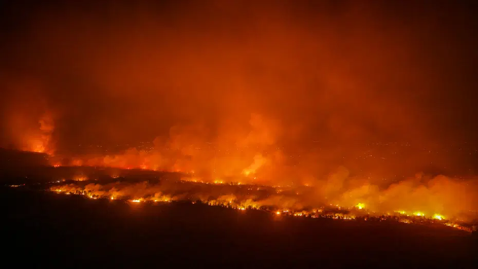 Aksu orman yangını