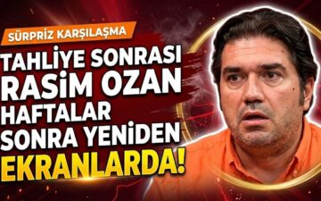 Tahliye Sonrası Sürpriz Karşılaşma